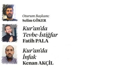 Kur’anda Tevbe-İstiğfar ve İnfak Paneli / 23 Nisan 2021